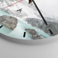 Esfera sin numeración, con rayas