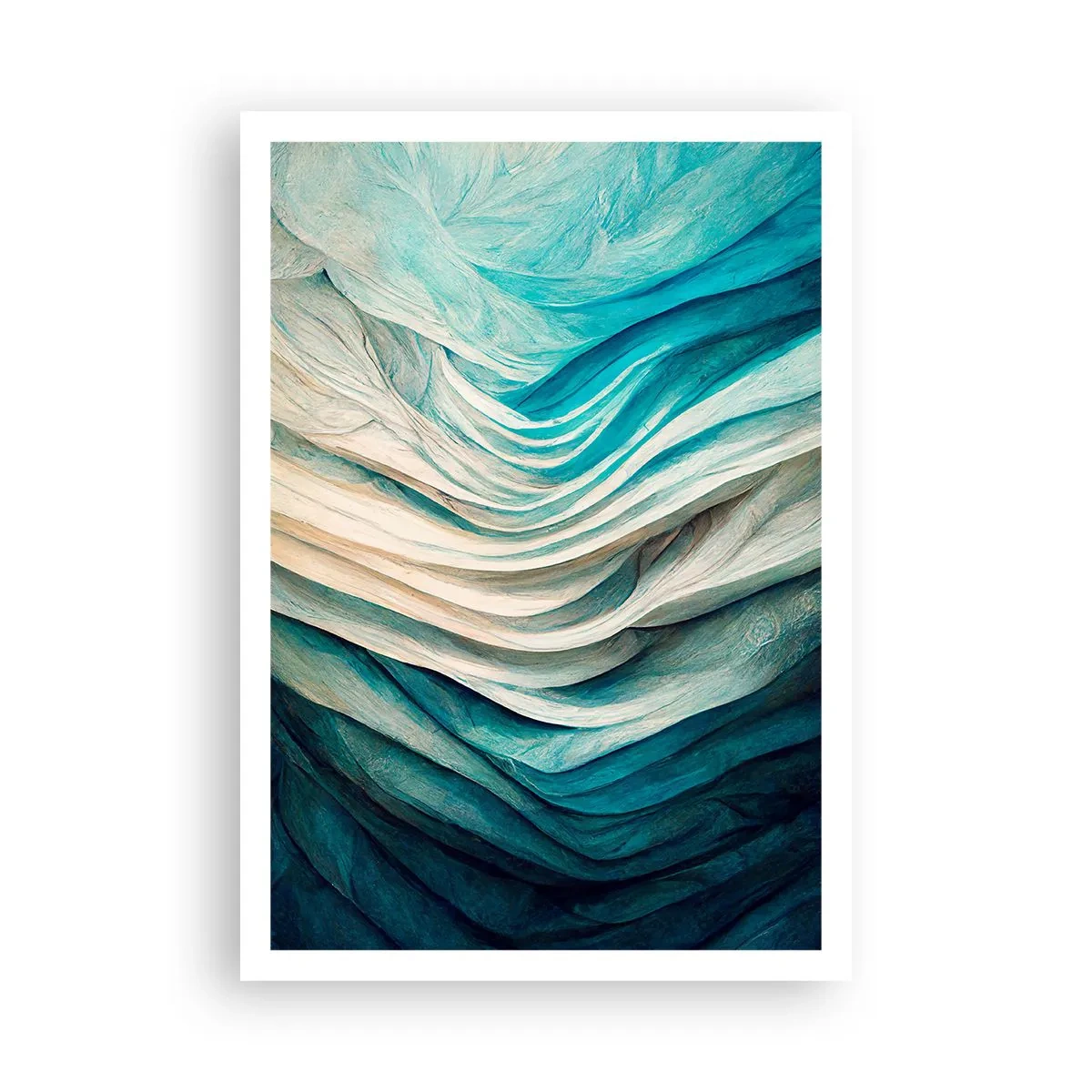 Póster - Azul insaciable - 70x100 cm