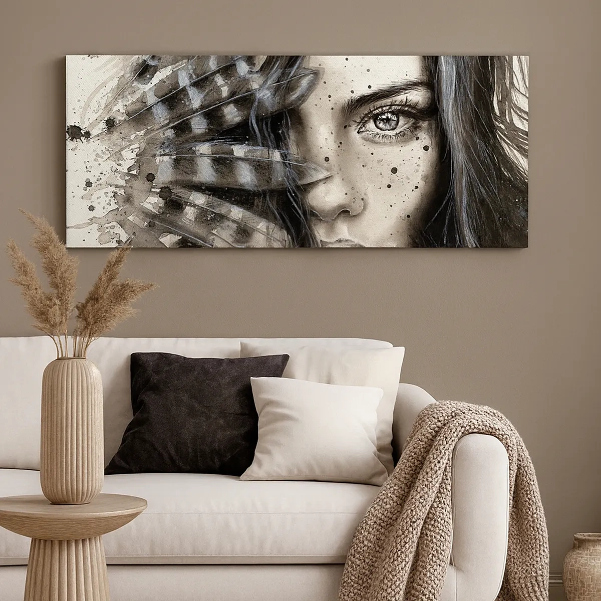 Cuadro sobre lienzo - Impresión de Imagen - Belleza salvaje - 30x30 cm