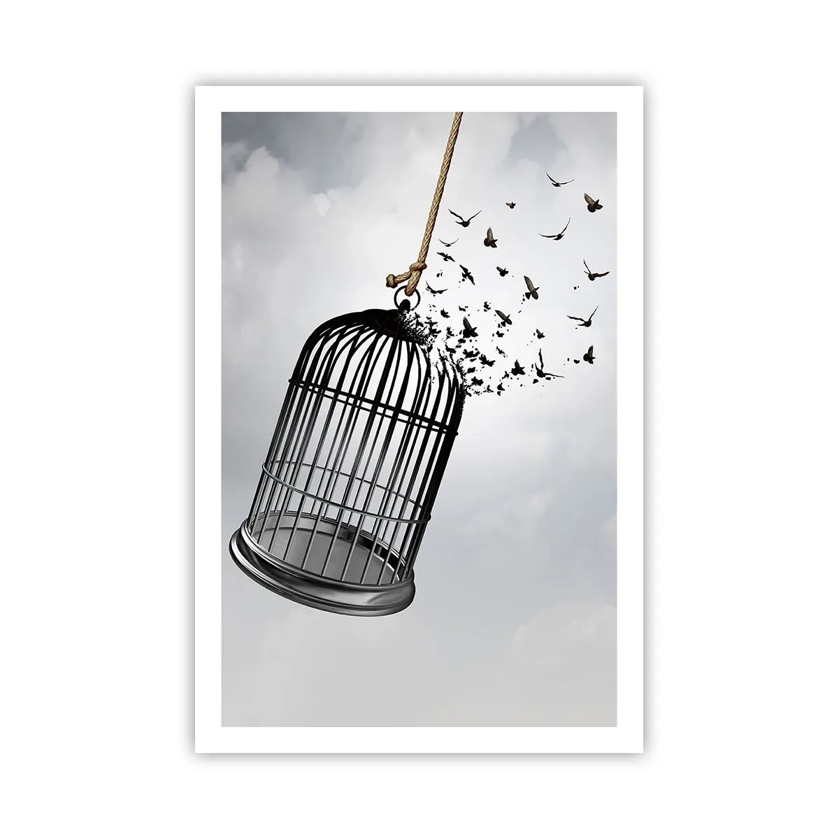 Póster - Fe... Esperanza... ¡Libertad! - 61x91 cm