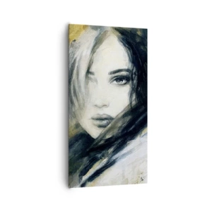 Cuadro sobre lienzo - Impresión de Imagen - Inocente y sensual - 65x120 cm