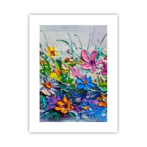 Póster - La energía de las flores - 30x40 cm