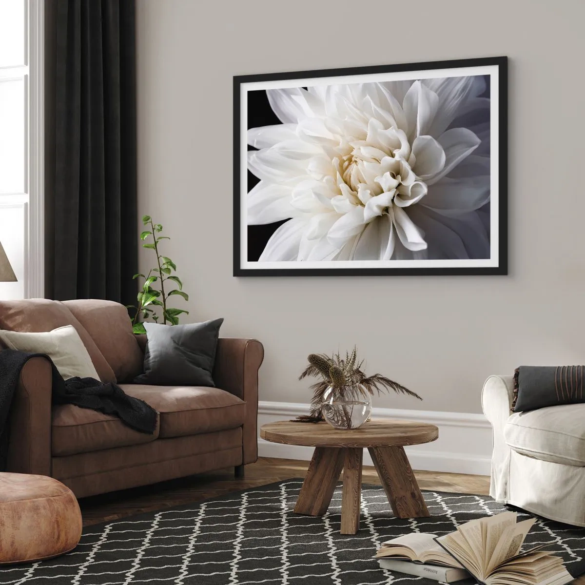 Póster en marco negro - La novia de la mañana - 91x61 cm