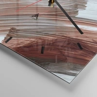 Esfera sin numeración, con rayas