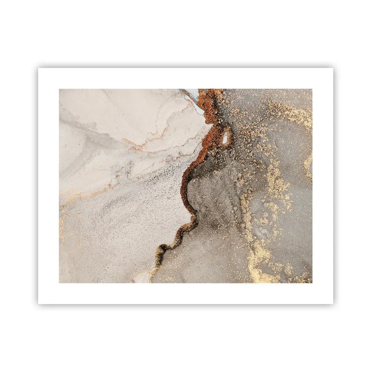 Póster - En la frontera de los colores - 50x40 cm