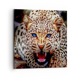 Cuadro sobre lienzo - Impresión de Imagen - La ira no daña la belleza - 70x70 cm