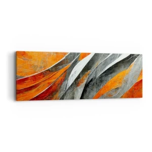 Cuadro sobre lienzo - Impresión de Imagen - Calor y frío - 90x30 cm