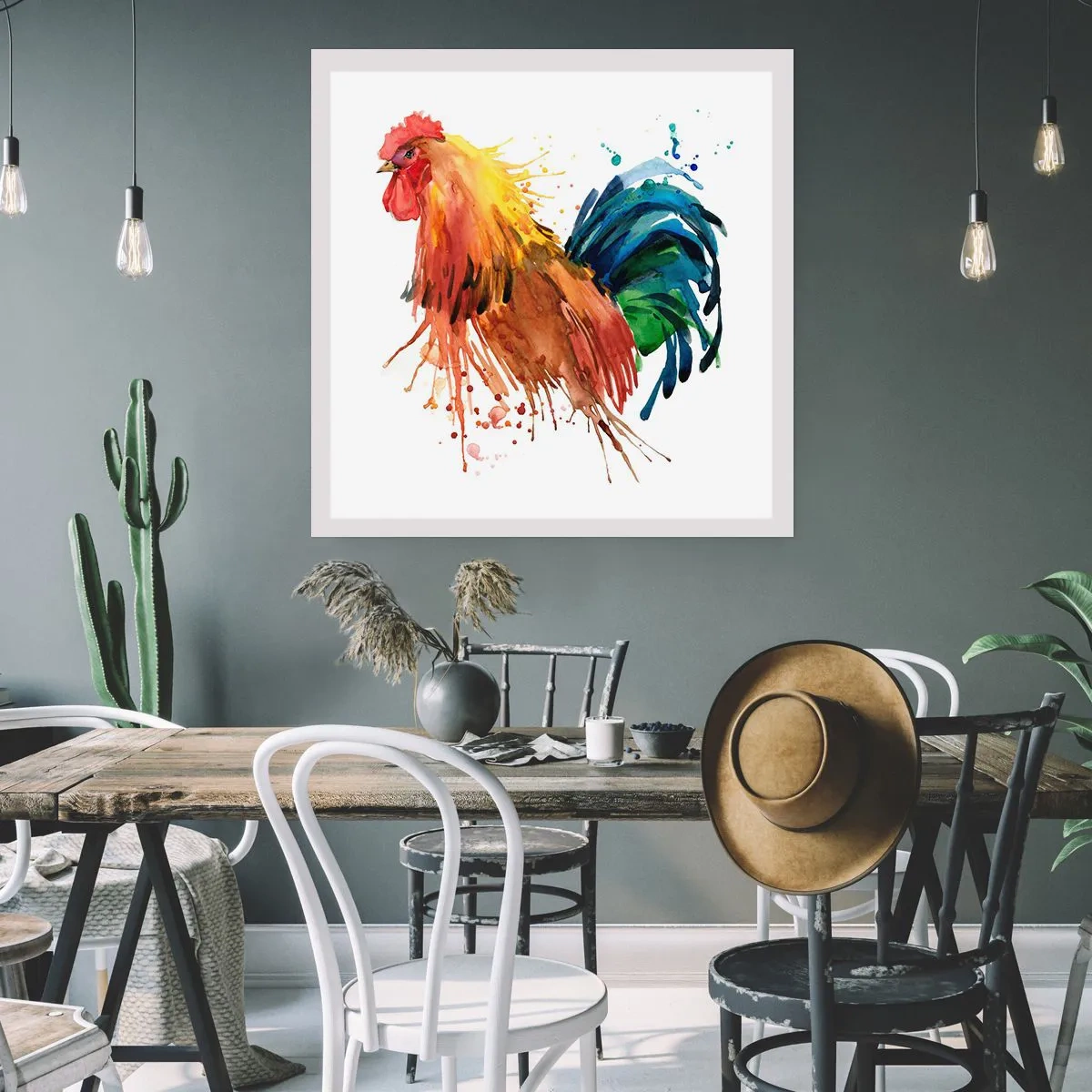 Póster - Un manto real, un orgullo real - 60x60 cm