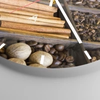 Esfera sin numeración, con rayas