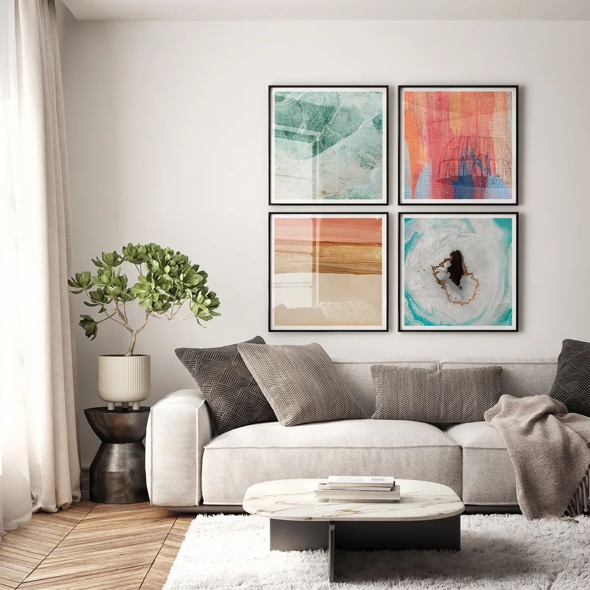 Precious stones - Inspiración para el salón