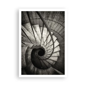 Póster - Escaleras arriba, escaleras abajo - 70x100 cm
