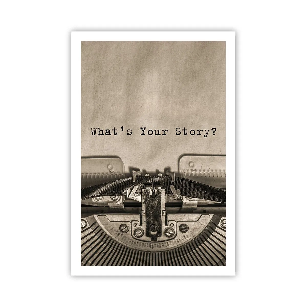 Póster - Solo espero una respuesta - 61x91 cm