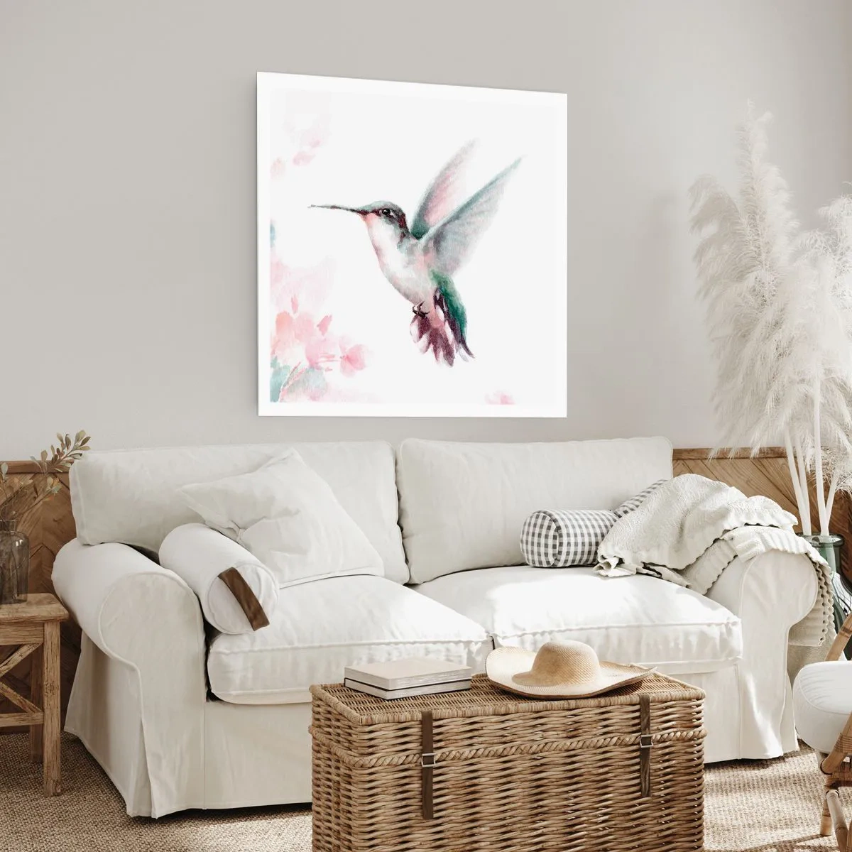 Póster - Plasmando el aleteo - 30x30 cm