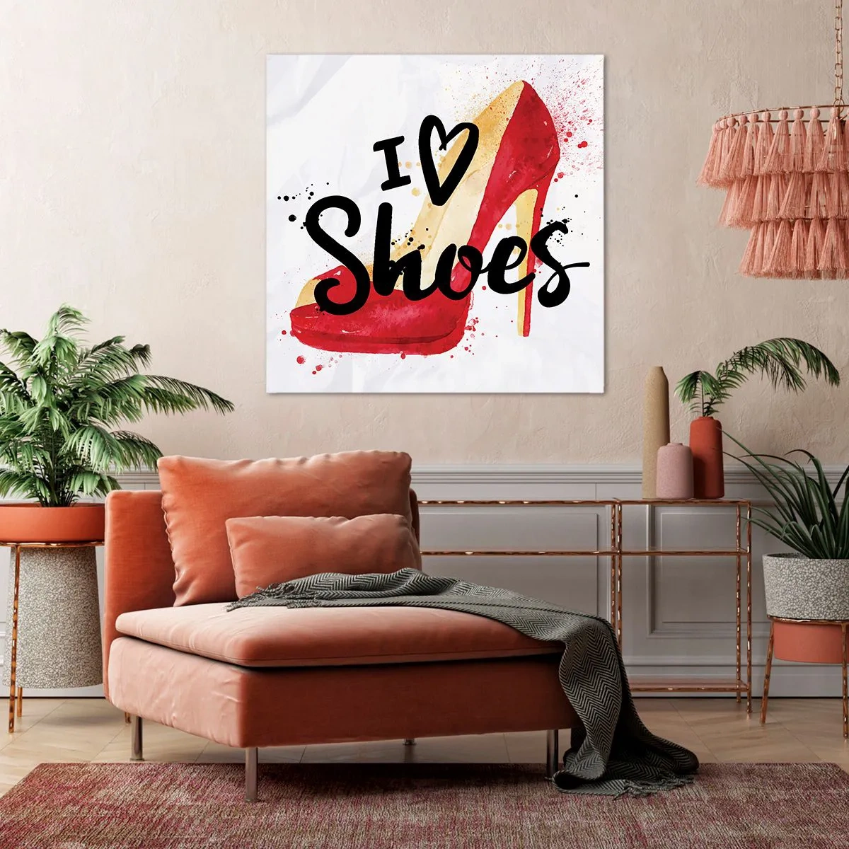 Cuadro sobre lienzo - Impresión de Imagen - El amor tiene más de un nombre - 40x40 cm