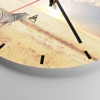 Esfera sin numeración, con rayas