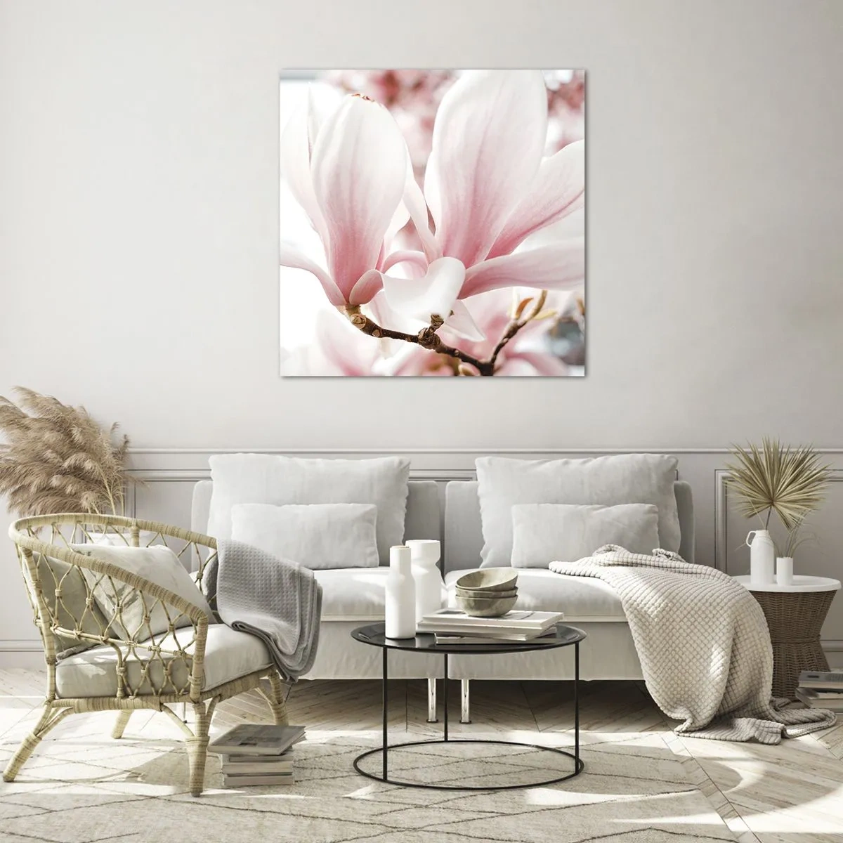 Cuadro sobre vidrio - Impresiones sobre Vidrio - Inmensidad de la ternura - 30x30 cm