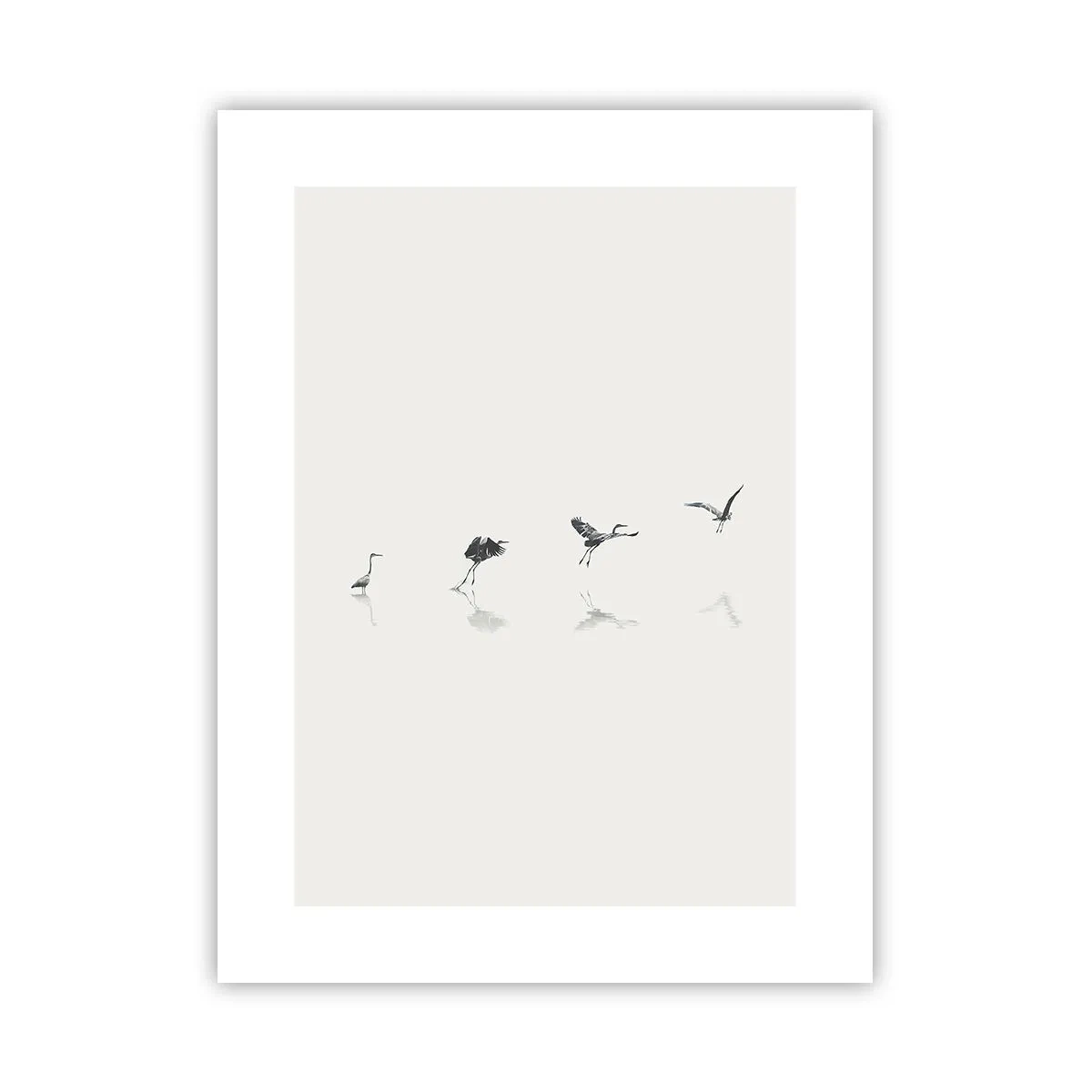 Póster - Cuatro sencillos pasos para despegar - 30x40 cm