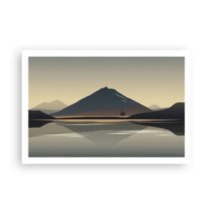 Póster - Reflejo de espejo - 91x61 cm