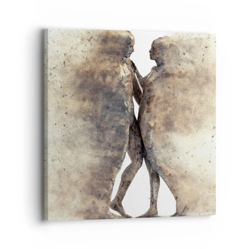 Cuadro sobre lienzo - Impresión de Imagen - Del polvo resurgieron para amar - 30x30 cm