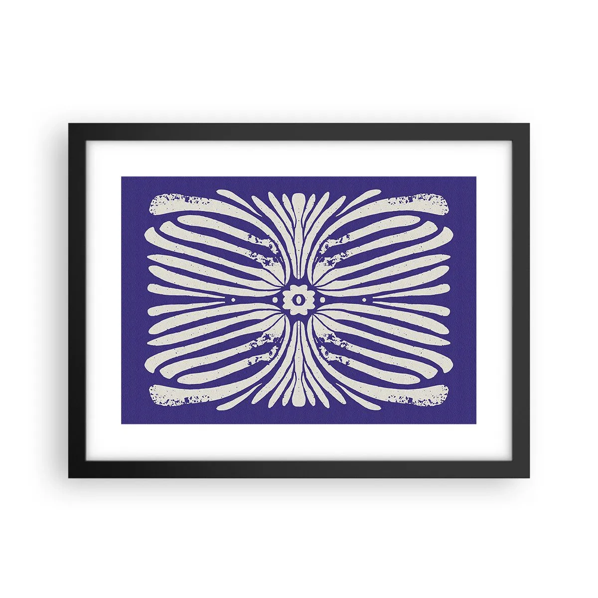 Póster en marco negro - Inspiraciones étnicas - 40x30 cm