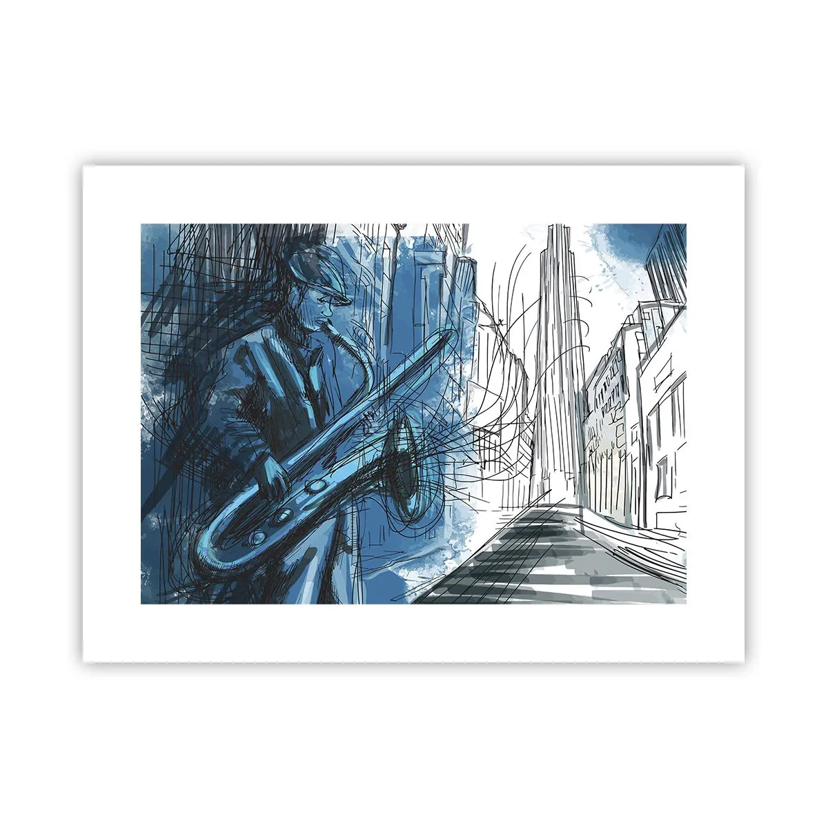 Póster - Rapsodia urbana - 40x30 cm
