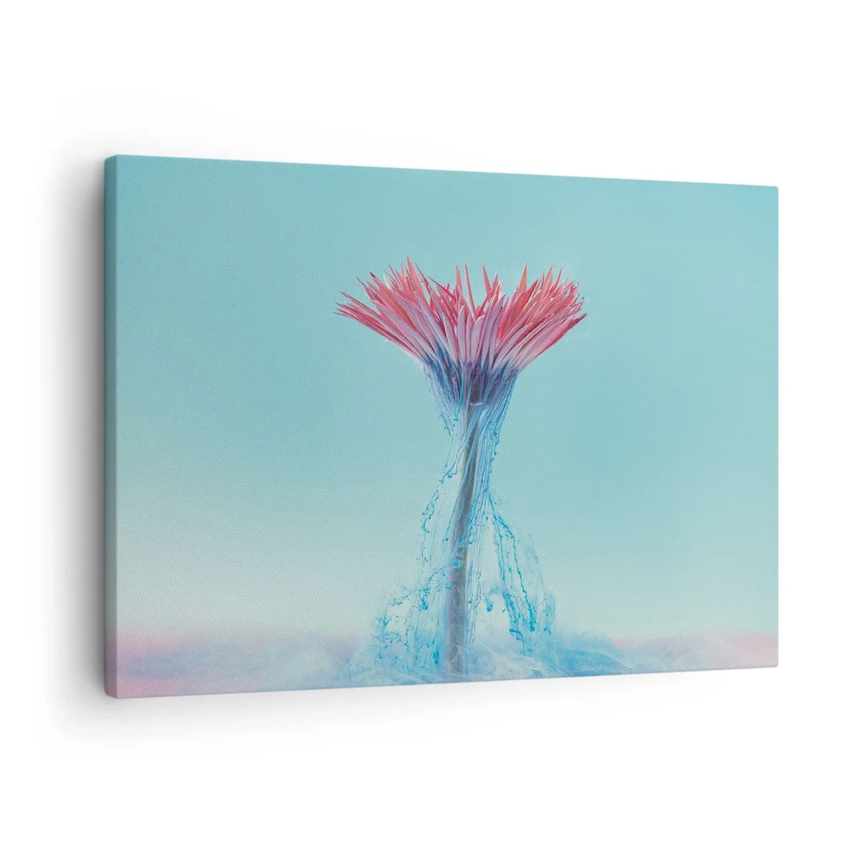 Cuadro sobre lienzo - Impresión de Imagen - En un abrazo vigorizante - 70x50 cm
