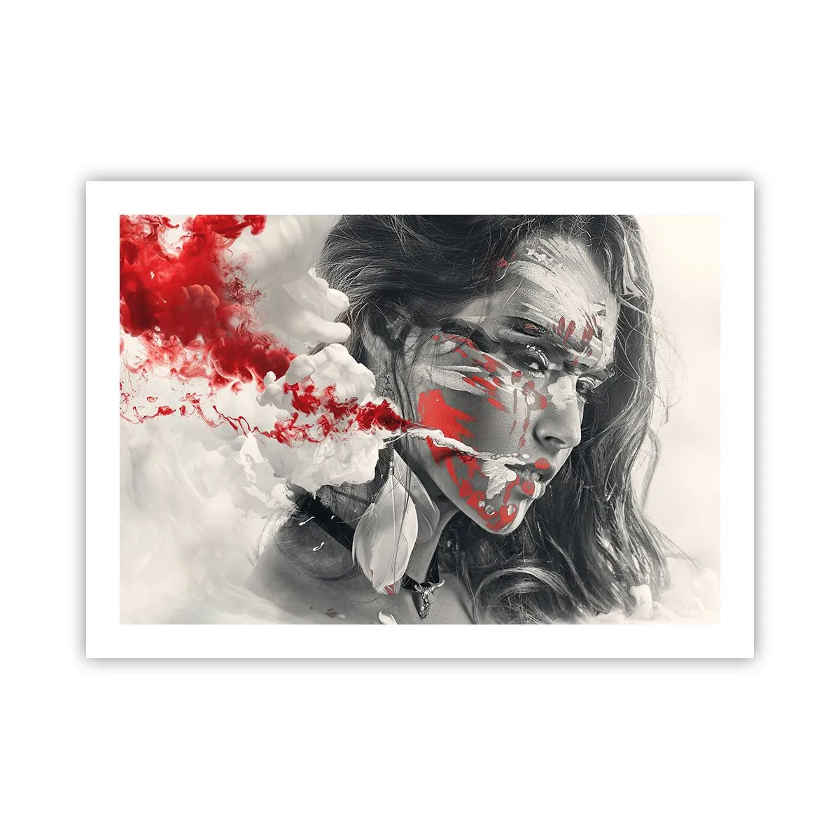 Póster - En los humos del absurdo - 70x50 cm
