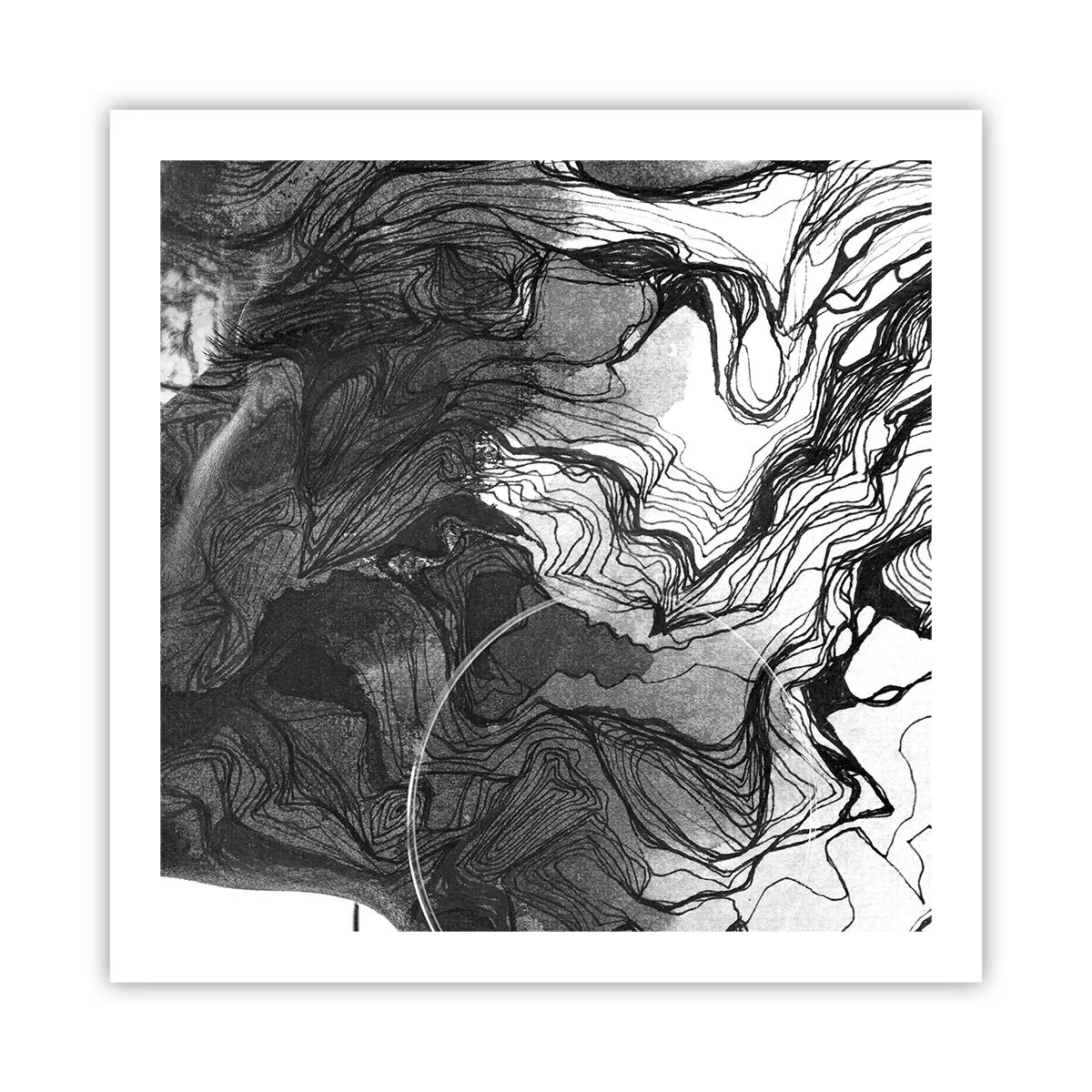 Póster - Enredada en sueños - 60x60 cm