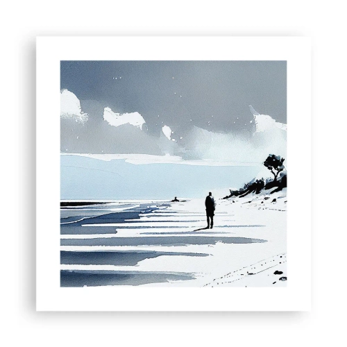 Póster - Solo conmigo mismo - 40x40 cm