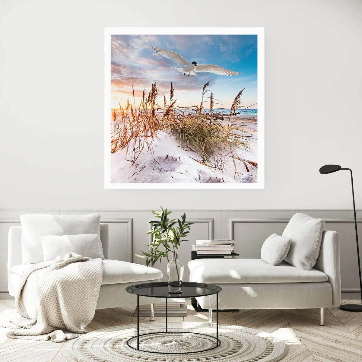 Póster - Viento del mar - 60x60 cm