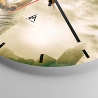 Esfera sin numeración, con rayas