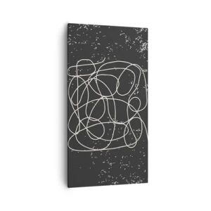 Cuadro sobre lienzo - Impresión de Imagen - Pensamientos errantes - 55x100 cm