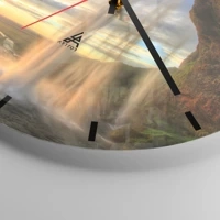 Esfera sin numeración, con rayas