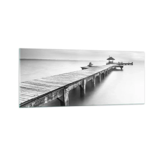 Cuadro sobre vidrio - Impresiones sobre Vidrio - Lejos - 100x40 cm