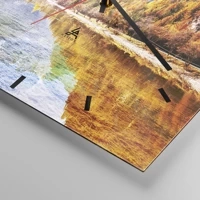 Esfera sin numeración, con rayas