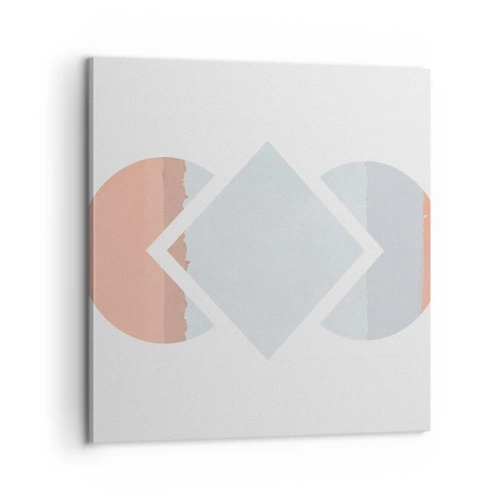 Cuadro sobre lienzo - Impresión de Imagen - Arte geométrico - 60x60 cm