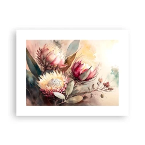 Póster - De perfil y de frente - 40x30 cm