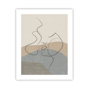 Póster - Como una pincelada - 40x50 cm