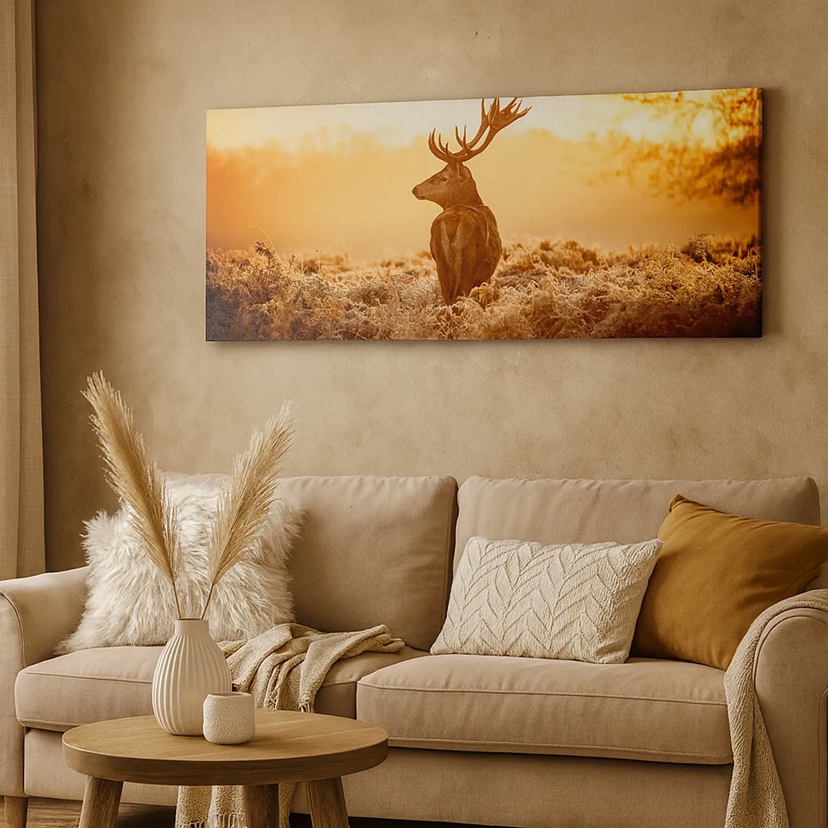 Cuadro sobre lienzo - Impresión de Imagen - Un líder por derecho - 30x30 cm