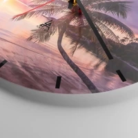 Esfera sin numeración, con rayas