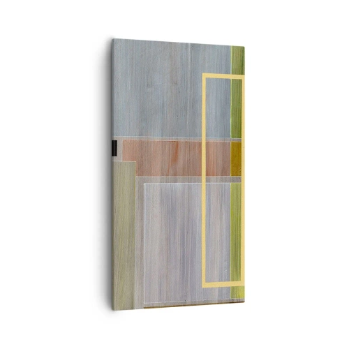 Cuadro sobre lienzo - Impresión de Imagen - Recto y tranquilo - 55x100 cm