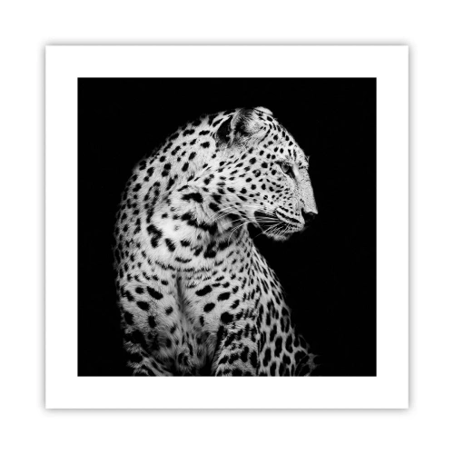 Póster - El perfil derecho es perfecto - 40x40 cm