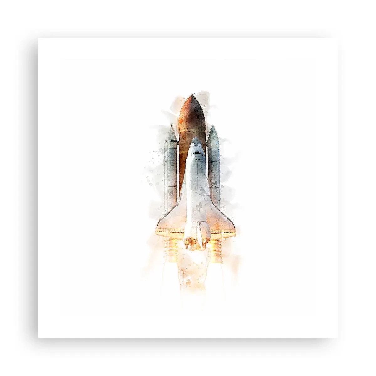 Póster - El comienzo de la exploración - 50x50 cm