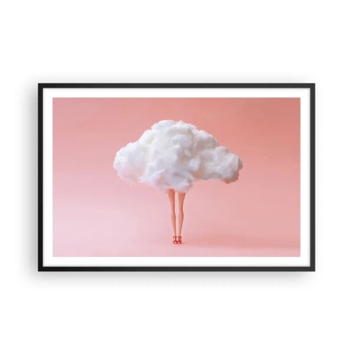 Póster en marco negro - Dulce promesa - 91x61 cm