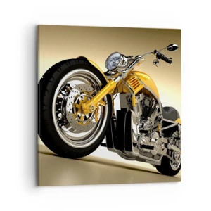 Cuadro sobre lienzo - Impresión de Imagen - Un sueño de fuerza y velocidad - 70x70 cm