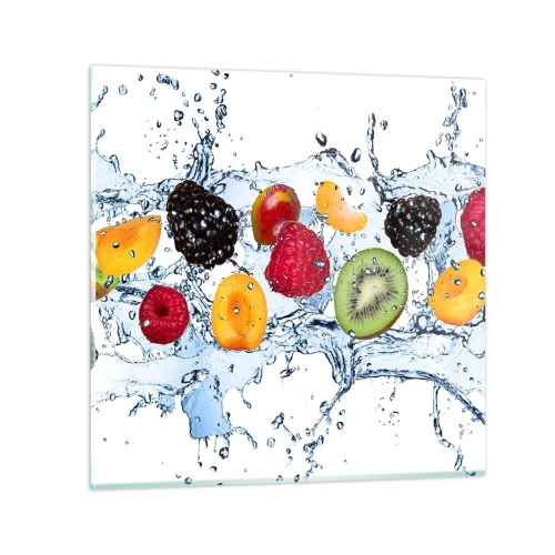 Cuadro sobre vidrio - Impresiones sobre Vidrio - Juega con nosotros - 40x40 cm