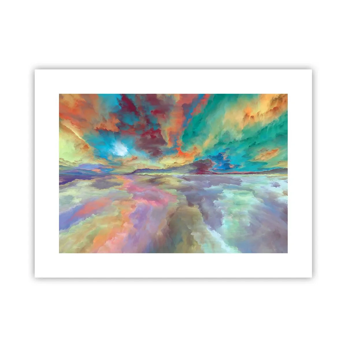 Póster - Dos cielos - 40x30 cm