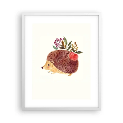 Póster en marco blanco - Y ya te gusto - 40x50 cm