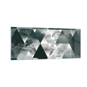 Cuadro sobre vidrio - Impresiones sobre Vidrio - Una perspectiva de cristal - 100x40 cm