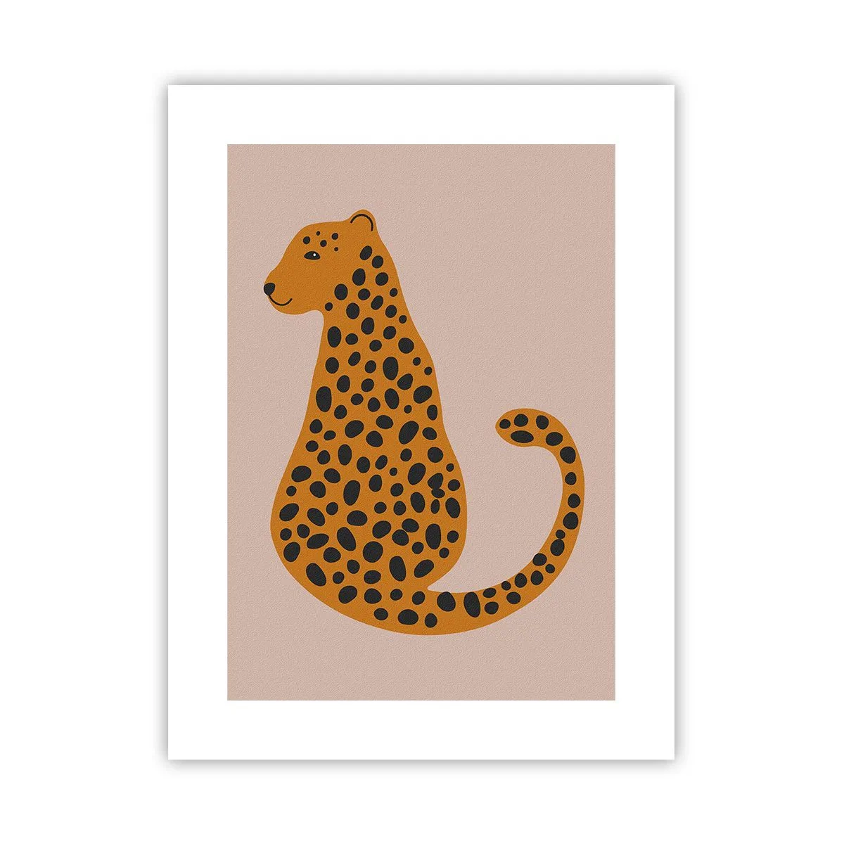 Póster - El estampado de leopardo está de moda - 30x40 cm